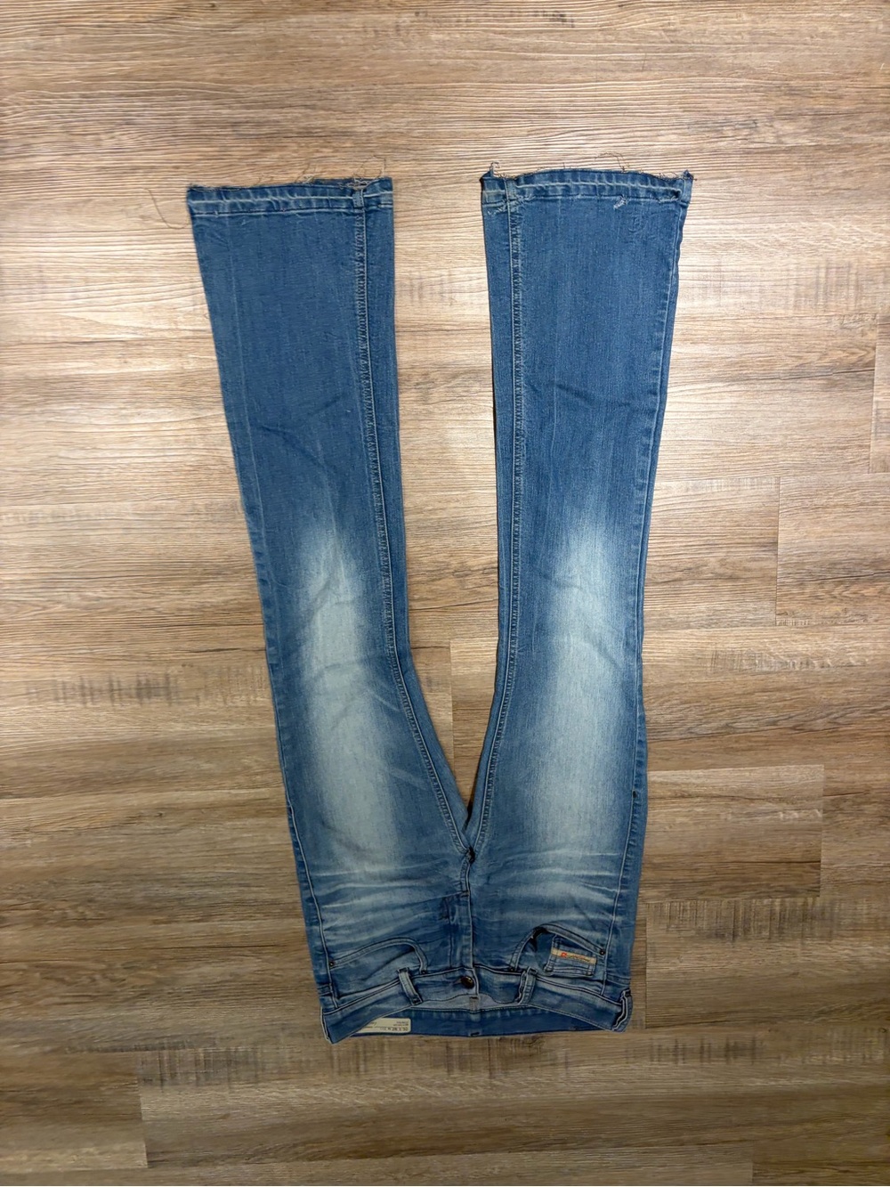Diesel Classic Women's Blue Stretch Bootcut Jeans